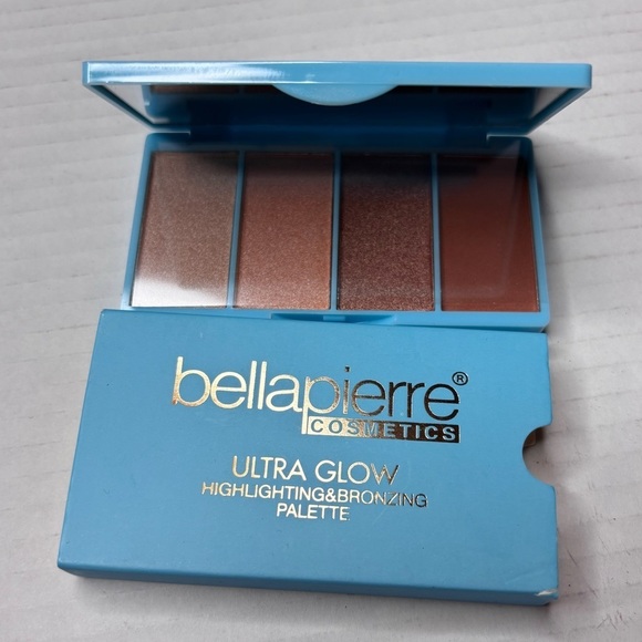 BELLAPIERRE Ultra Glow Highlighting & Bronzing Palette - Picture 2 of 4
